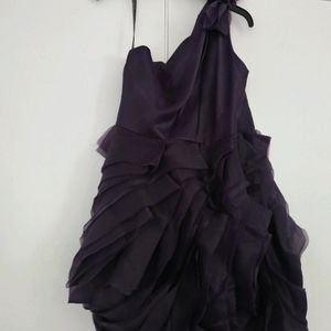 Vera Wang purple formal